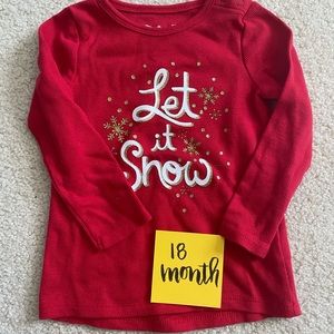 Toddler long sleeve shirt